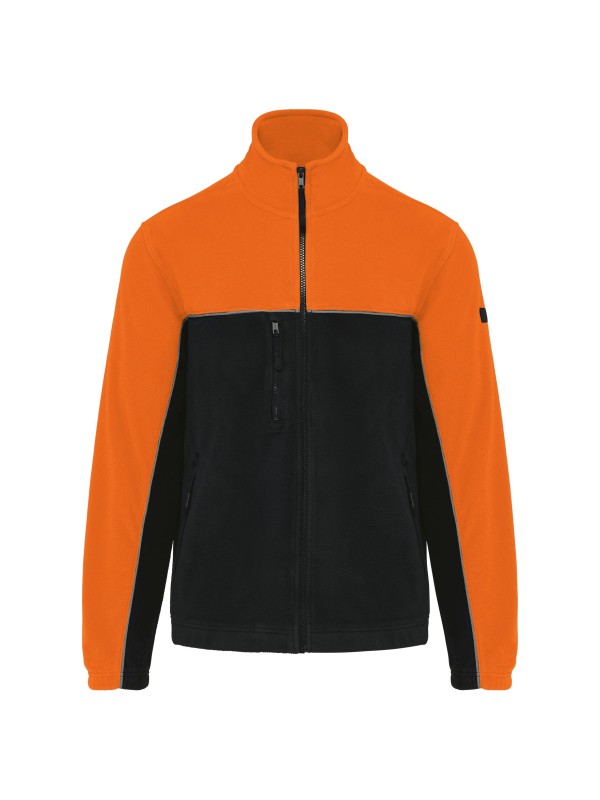 Casaco polar bicolor eco-respons�vel unissexo - WK904