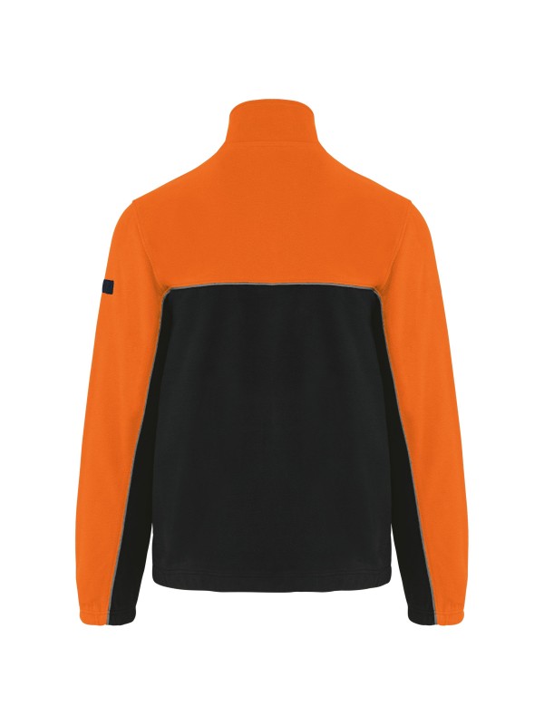 Casaco polar bicolor eco-respons�vel unissexo - WK904