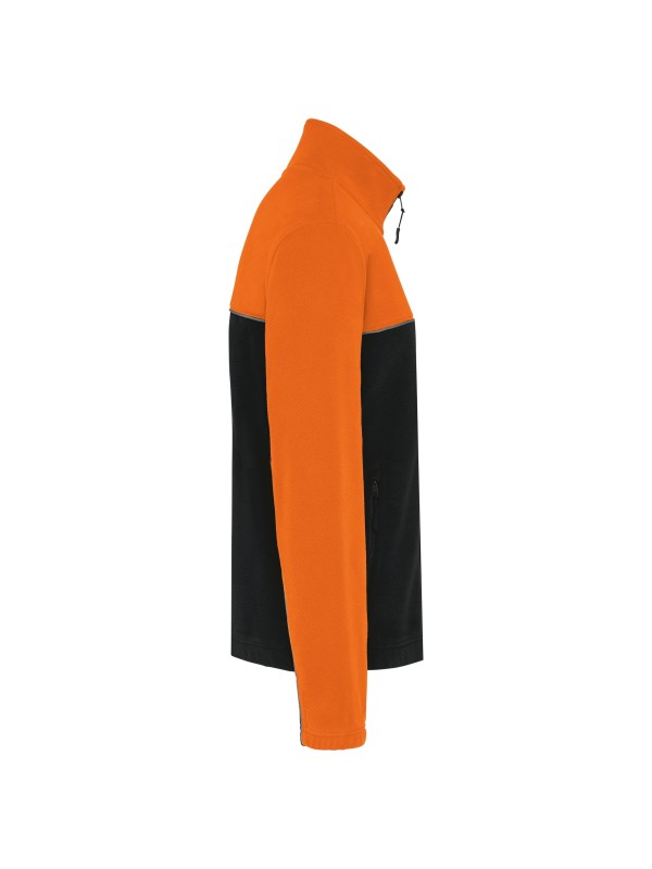 Casaco polar bicolor eco-respons�vel unissexo - WK904