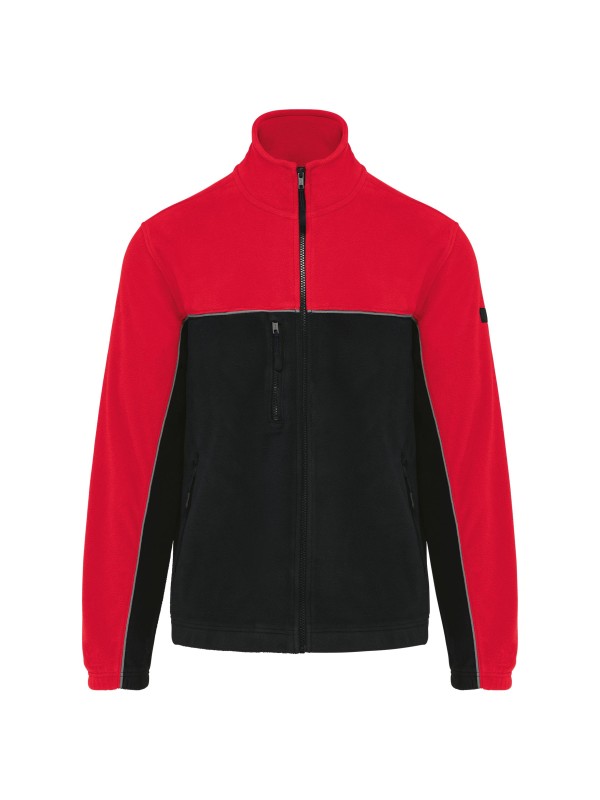 Casaco polar bicolor eco-respons�vel unissexo - WK904