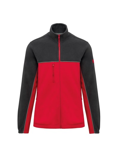 Casaco polar bicolor eco-respons�vel unissexo