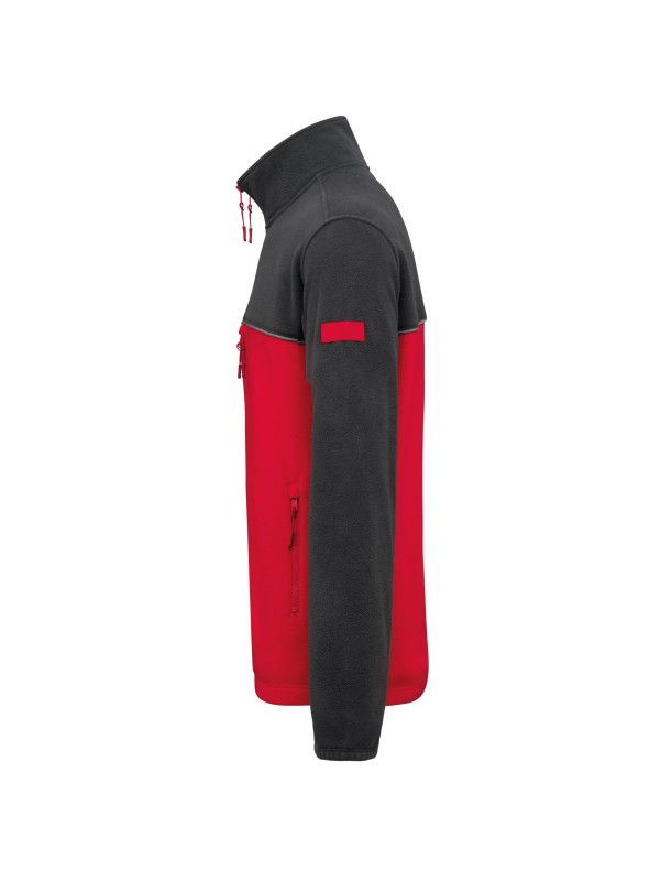 Casaco polar bicolor eco-respons�vel unissexo