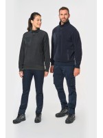 Camisola polar meio fecho eco-responsvel unissexo - WK905