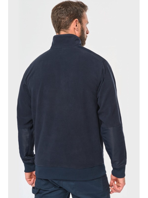 Camisola polar meio fecho eco-responsvel unissexo - WK905