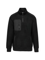 Camisola polar meio fecho eco-responsvel unissexo - WK905