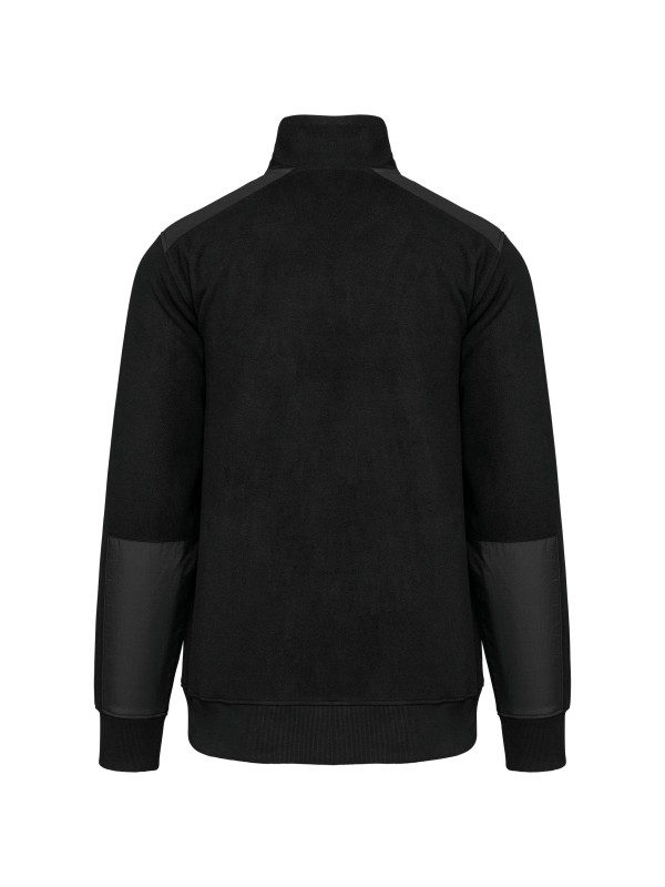 Camisola polar meio fecho eco-responsvel unissexo - WK905