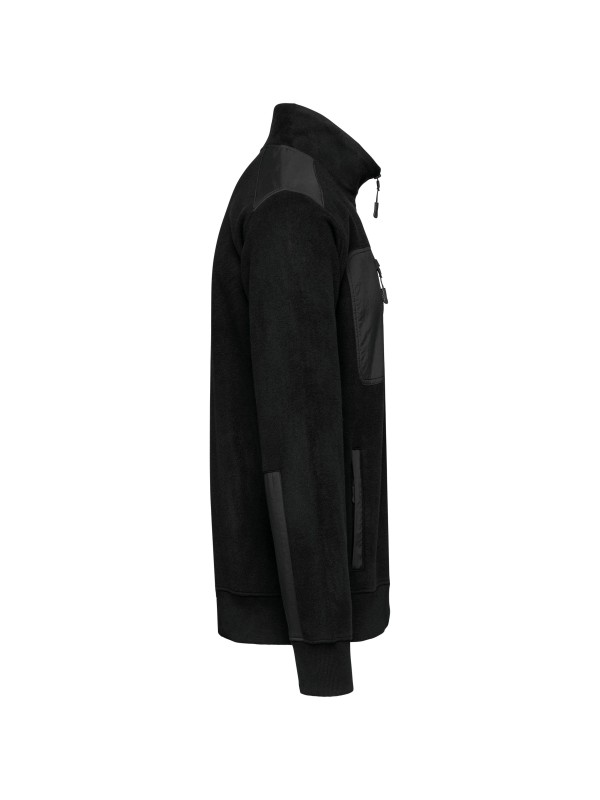 Camisola polar meio fecho eco-responsvel unissexo - WK905