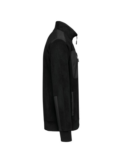 Camisola polar meio fecho eco-responsvel unissexo - WK905