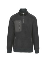 Camisola polar meio fecho eco-responsvel unissexo - WK905