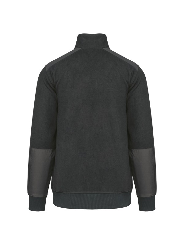 Camisola polar meio fecho eco-responsvel unissexo - WK905