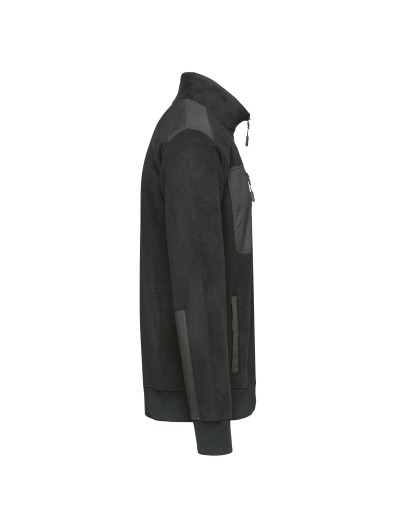 Camisola polar meio fecho eco-responsvel unissexo - WK905