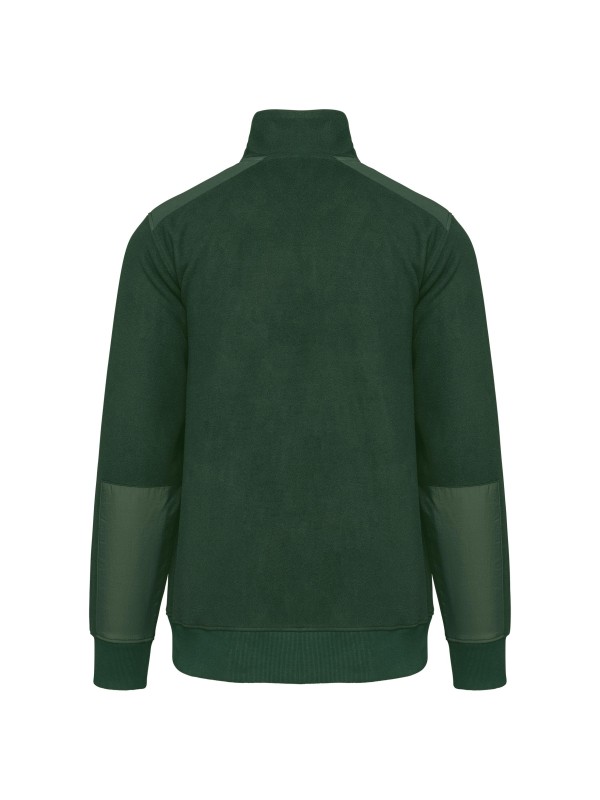 Camisola polar meio fecho eco-responsvel unissexo - WK905