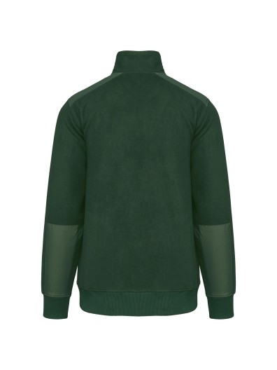 Camisola polar meio fecho eco-responsvel unissexo - WK905