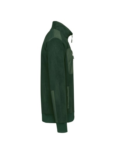 Camisola polar meio fecho eco-responsvel unissexo - WK905