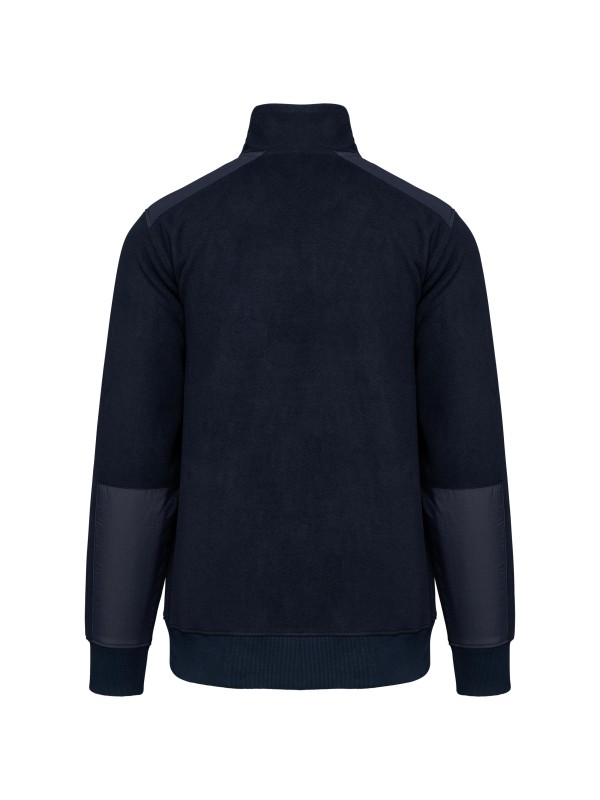 Camisola polar meio fecho eco-responsvel unissexo - WK905