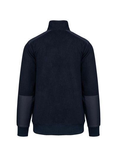 Camisola polar meio fecho eco-responsvel unissexo - WK905