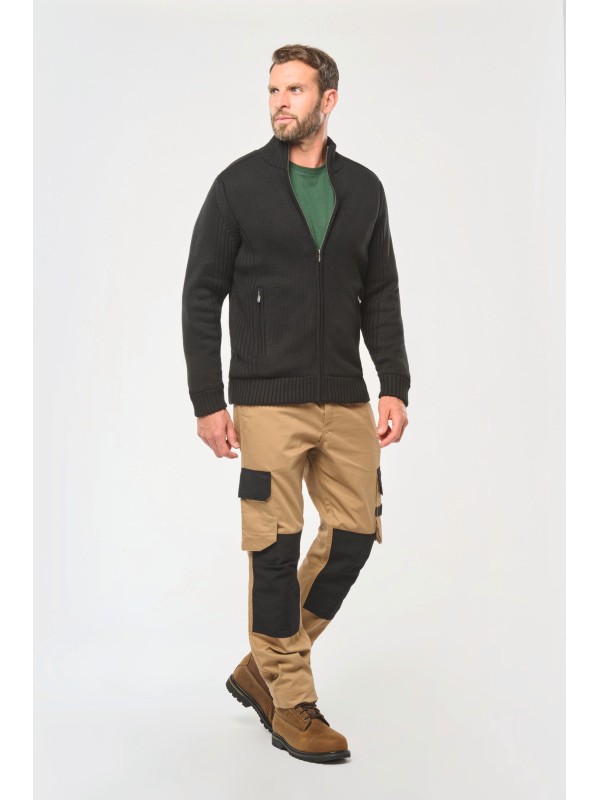 Casaco forrado a malha polar de homem - WK959