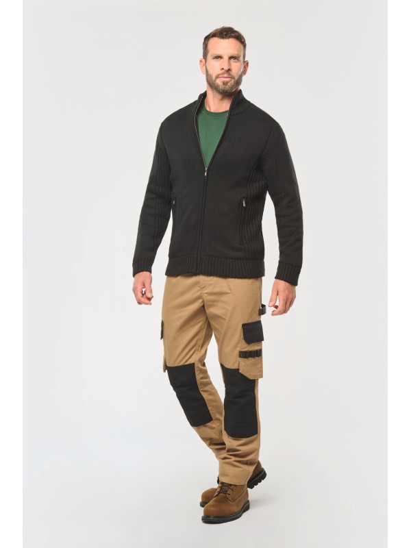 Casaco forrado a malha polar de homem - WK959