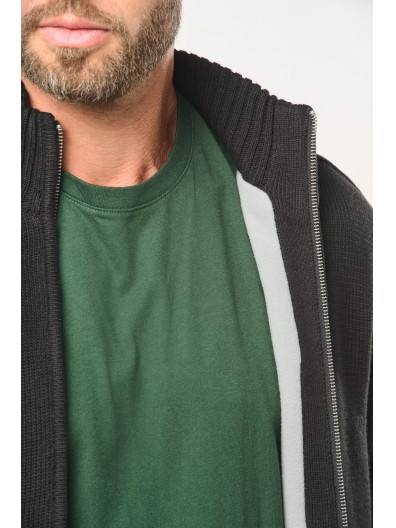 Casaco forrado a malha polar de homem - WK959