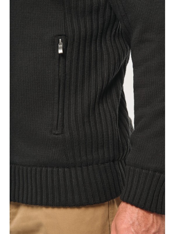 Casaco forrado a malha polar de homem - WK959