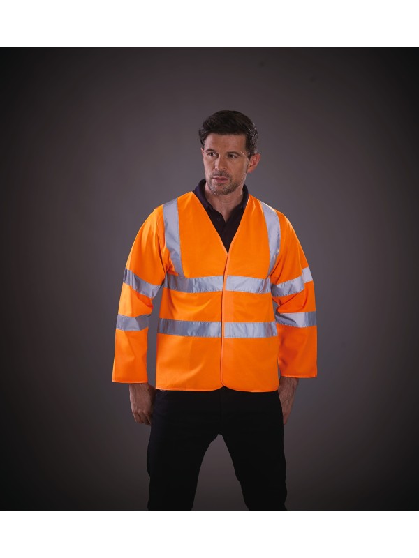 Casaco de alta visibilidade de manga comprida - YHVJ200