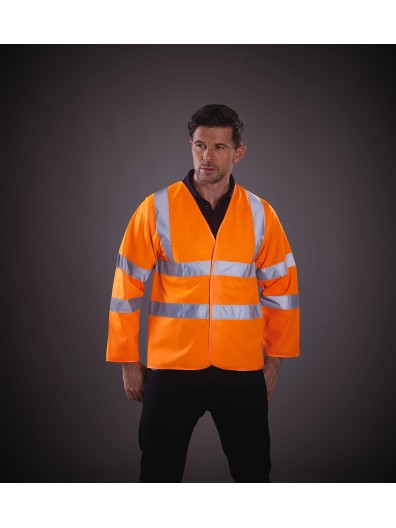 Casaco de alta visibilidade de manga comprida - YHVJ200