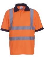 Polo de manga curta de alta visibilidade - YHVJ210