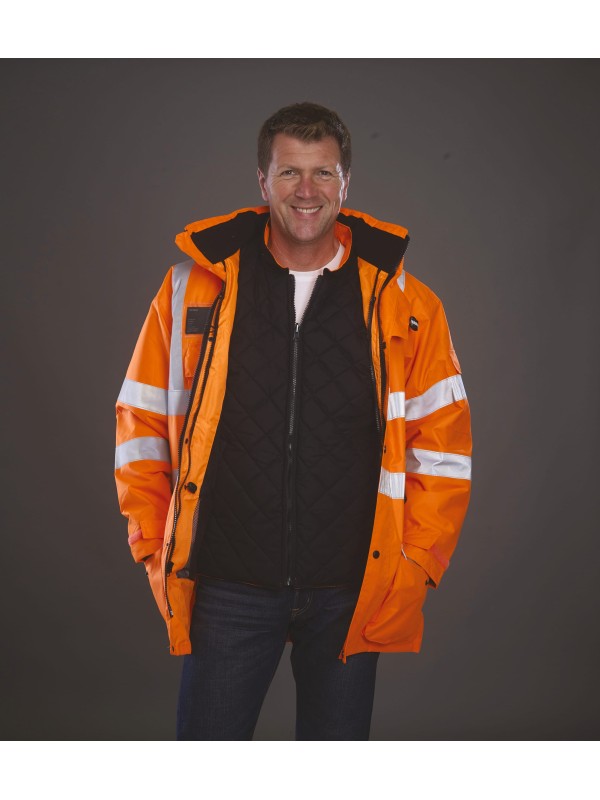 Parka de seguran�a de alta visibilidade 7 em 1 - YHVP711
