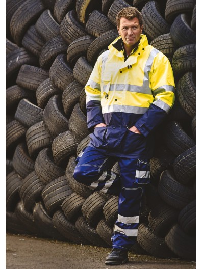Parka de seguran�a de alta visibilidade 7 em 1 - YHVP711
