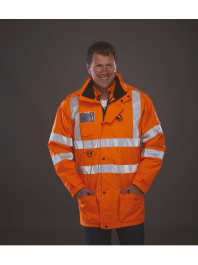 Parka de seguran�a de alta visibilidade 7 em 1 - YHVP711