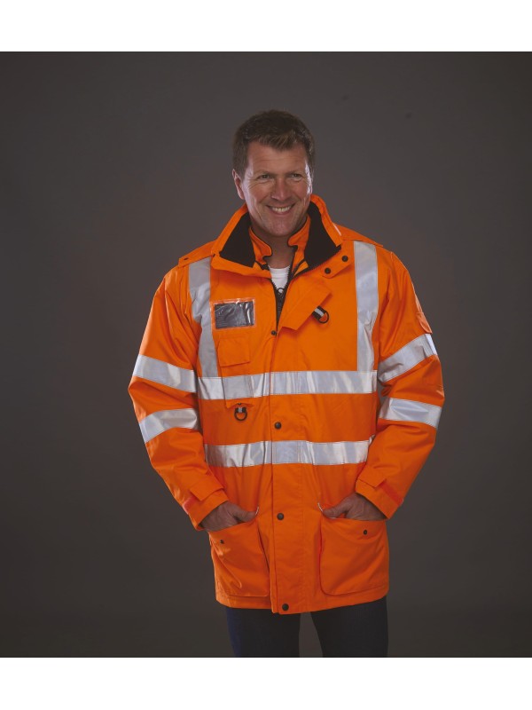 Parka de seguran�a de alta visibilidade 7 em 1 - YHVP711