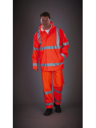 Bluso para a chuva respirvel Hi-Vis Soft Flex