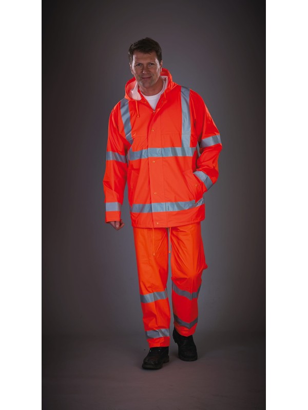 Bluso para a chuva respirvel Hi-Vis Soft Flex