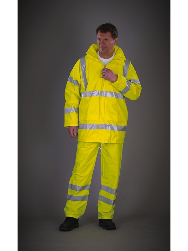 Bluso para a chuva respirvel Hi-Vis Soft Flex