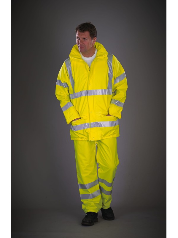 Bluso para a chuva respirvel Hi-Vis Soft Flex