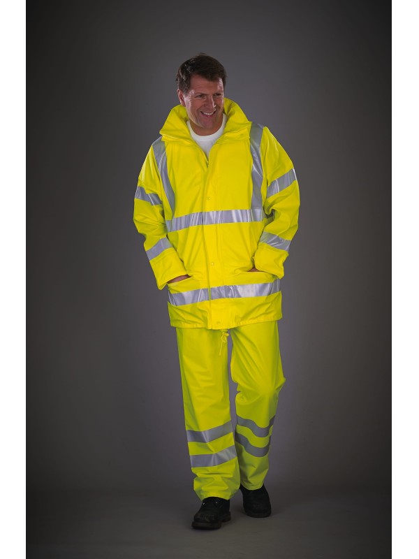 Bluso para a chuva respirvel Hi-Vis Soft Flex