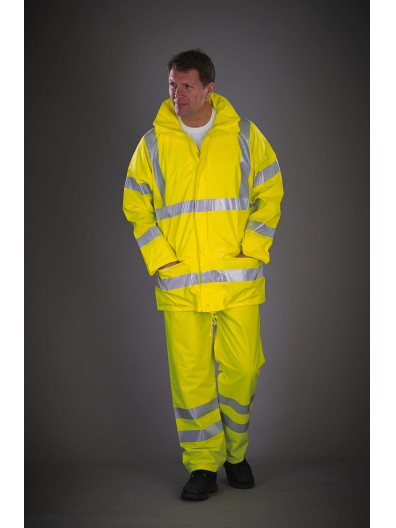 Bluso para a chuva respirvel Hi-Vis Soft Flex