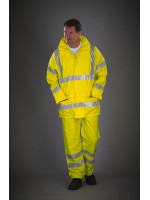 Calas para a chuva respirveis Hi-Vis Soft Flex