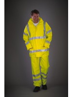 Calas para a chuva respirveis Hi-Vis Soft Flex