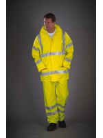 Calas para a chuva respirveis Hi-Vis Soft Flex
