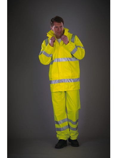 Calas para a chuva respirveis Hi-Vis Soft Flex