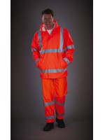 Calas para a chuva respirveis Hi-Vis Soft Flex