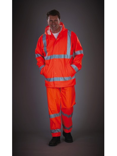 Calas para a chuva respirveis Hi-Vis Soft Flex