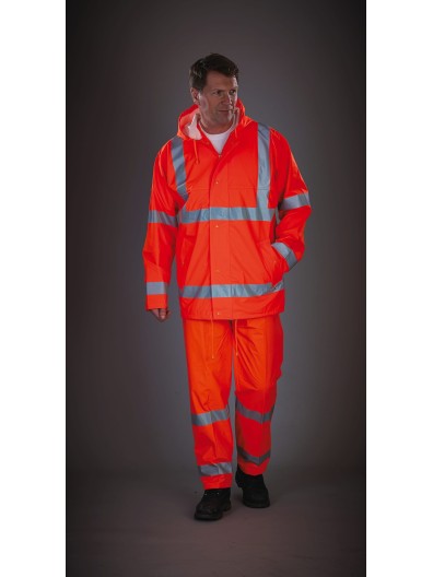 Calas para a chuva respirveis Hi-Vis Soft Flex
