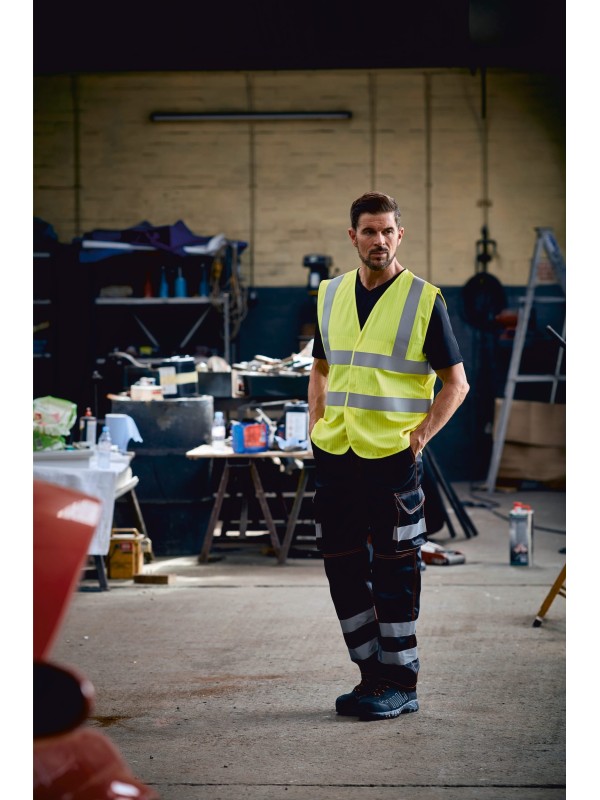 Colete de alta visibilidade ignfugo & antiesttico