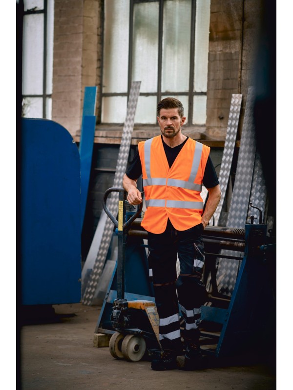 Colete de alta visibilidade ignfugo & antiesttico