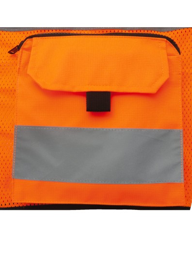 Colete de alta visibilidade ripstop