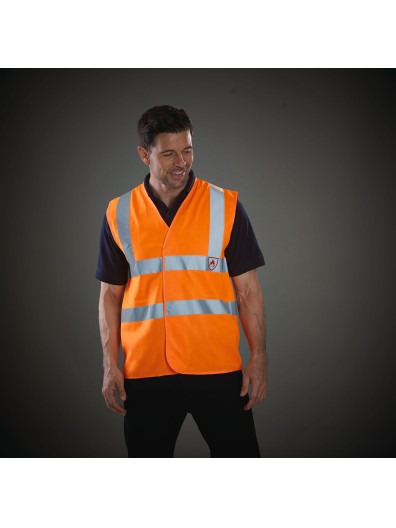 Colete de alta visibilidade ignfugo