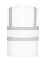 Colete de alta visibilidade de malha perfurada