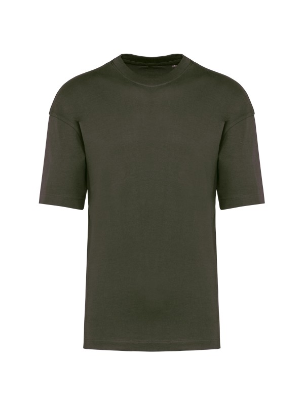 T-shirt oversize de manga curta unissexo